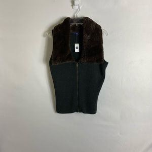Gap faux fur sweater